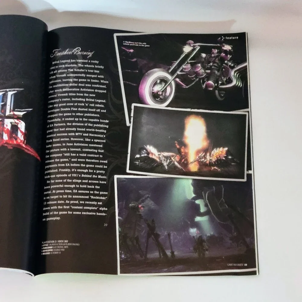 Game Informer Magazine #197 Sept. 2009 Beatles Rock Band Edition. Rare